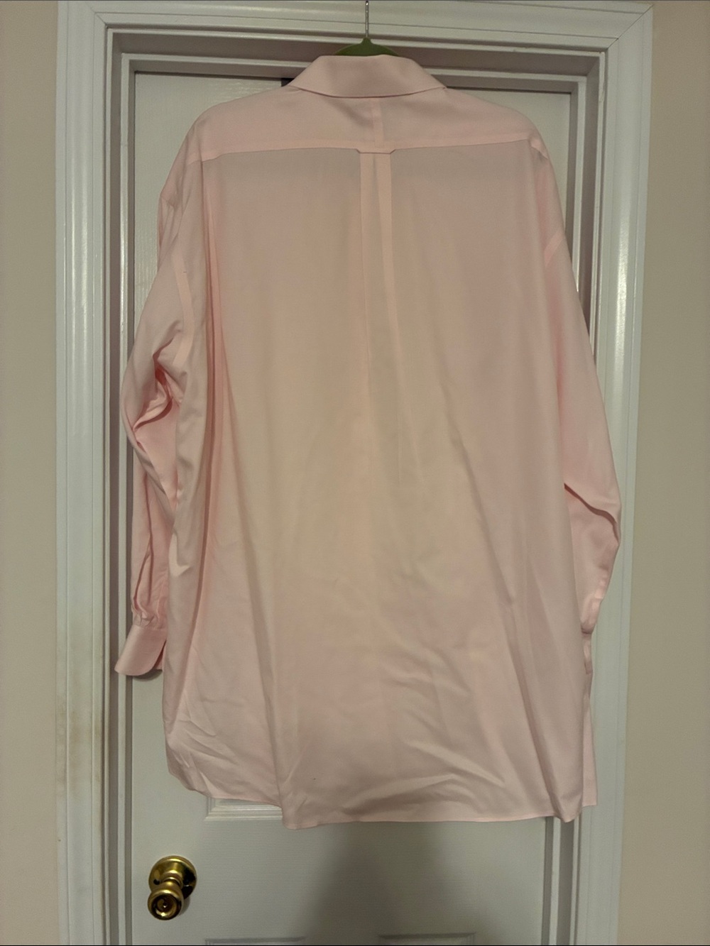 Roundtree & Yorke Gold Men's Pale Pink Dress Shirt 18.5 36 Tall - Picture 2 of 3